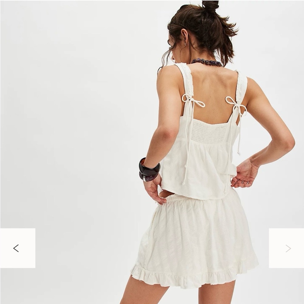 Free People Ellia Mini Skort Set